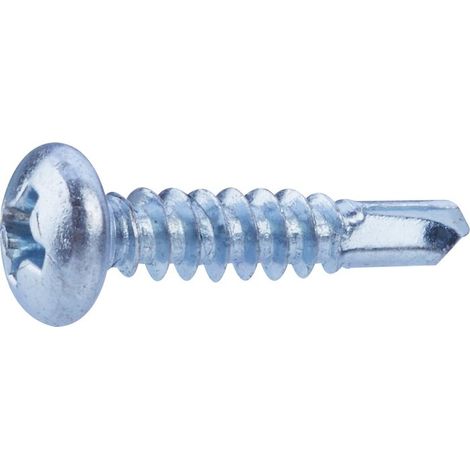 Vis tôle - Fixpro - Autoperceuse - Tête ronde - PH - Acier zingué - Acier zingué - 4,2 x 19 mm - Boîte de 300 (1/3)