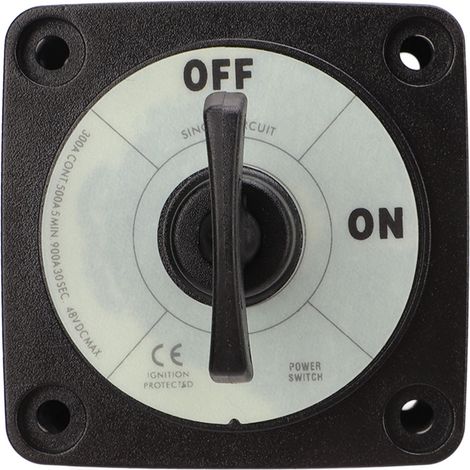 Interrupteur de batterie pour camping-car, bonne conductivité, résistant à la corrosion, étanche IP66, interrupteur marche/arrêt de la batterie (1/5)