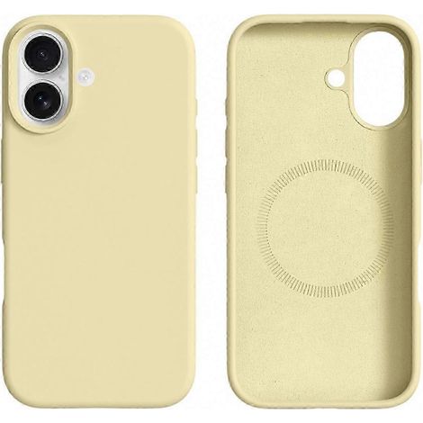 Coque PC Silicone Liquide Compatible MagSafe pour iPhone 17, Protection Antichoc Fine, Étui Flexible avec Aimants Intégrés, Design Mince (1/4)