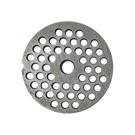 PIASTRA X TRITACARNE ELETTRICO INOX REBER  n° 10/12 FORO  6