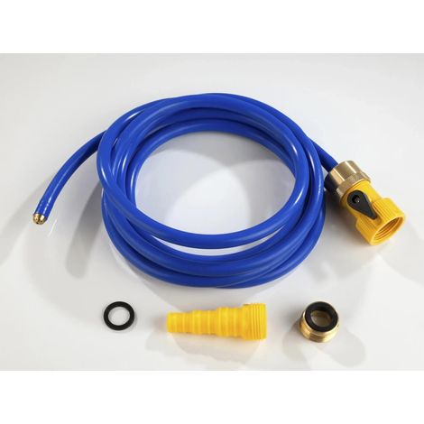 Tubo sturalavandini “Rohrfrei-Power”, con ugello, 2,5 m, blu/giallo (1/3)