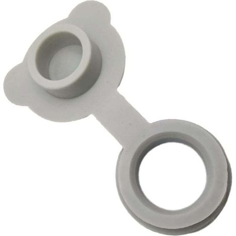 Baignoire stopper universel ajuster le bain de baignoire rainuré en silicone à l'épreuve de fuite facile à installer et à retirer le bouchon de bain