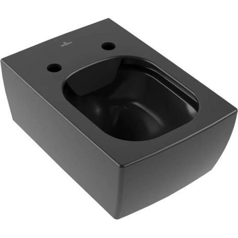 Villeroy & Boch Memento 2.0 WC suspendu, sans rebord, DirectFlush, 4633R0, Coloris: Ebène, Céramique Plus - 4633R0S5 (1/5)