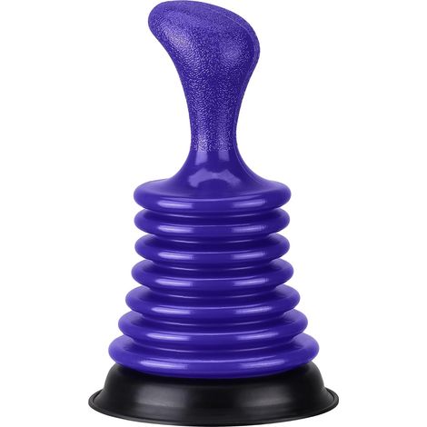 Ventouse Deboucheur Evier - Mini Ventouse Salle de Bain Déboucheur Canalisation Professionnel 11 x 18 x 11 cm - Sytème à Pompe Haute Pression pour Débouche Baignoire Douche (1/5)