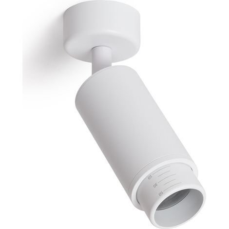 Spot à Douille en Saillie Ágata Multiangle 10-50º Aluminium pour Ampoule GU10 Blanc (1/5)