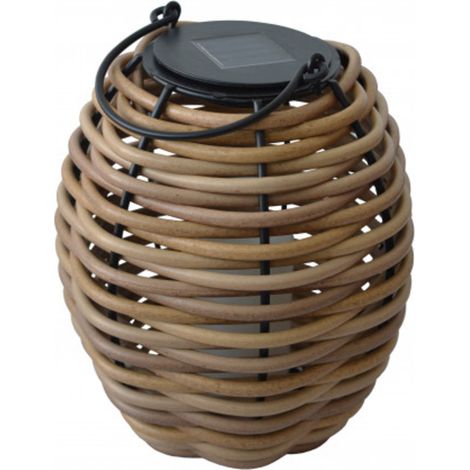 Lanterne solaire tressée Alicia h26cm - Orium (1/4)
