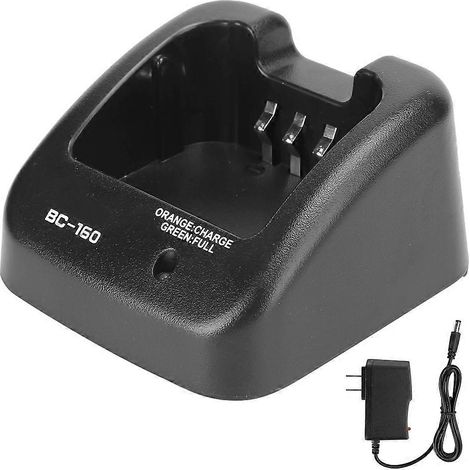 Caricabatterie rapido BC160, accessorio per la ricarica rapida delle batterie per ricetrasmittenti ICOM ICA14, ICF14, ICF15, ICF16, ICF24, ICF25 e ICF4. (1/5)