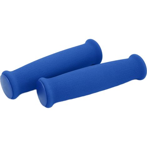Set mit 2 leichten, rutschfesten Lenkergriffschonern aus Schaumstoff für Rennräder oder Mountainbikes (blau) (1/5)