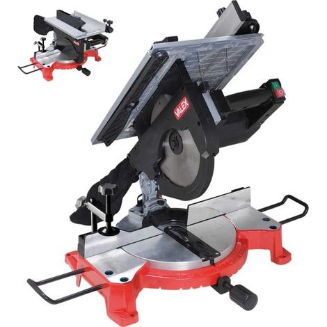 Scie à onglets VALEX TLS250B 1390221 avec table supérieure (1/2)