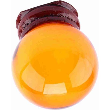 boule de cristal de guérison en quartz naturel rare asiatique, couleur ambre, 40 mm + support (1/5)