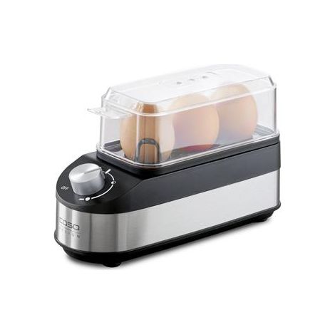 Caso E3 Cuiseur à œufs inox design compact
