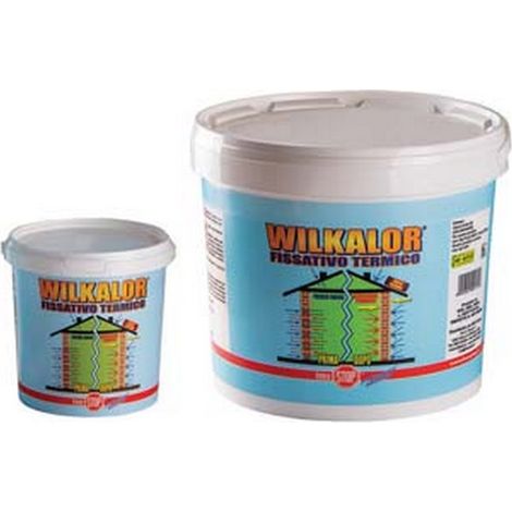 12PZ WILKALOR FISSATIVO TERMICO CON MICROSFERE DI VETRO - lt.1 in barattolo