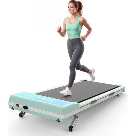 Tapis de course avec inclinaison automatique 15 %, vitesse 1 à 8 km/h, moteur silencieux 3,5 HP, Bluetooth, 12 programmes, écran LED, télécommande, charge 150 kg – CHICFURN (1/5)