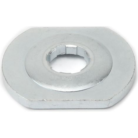 Flasque d'appui inférieur pour renvoi d'angle. 6 cannelures (1/4)