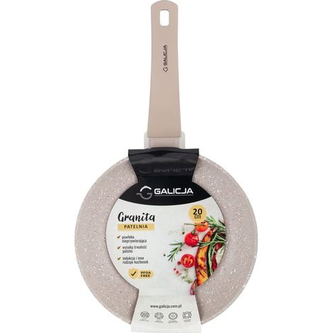 Sartén antiadherente Granita Beige de 20 cm (1/5)