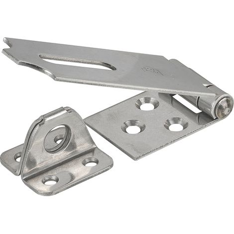 VORMANN Sicherheits-Überfalle L 100mm, B 35mm mit angebundener Ösenplatte (1/5)