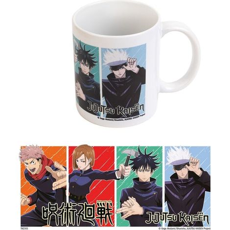 Tazza Jujutsu Kaisen da 350 ml per caffè, tè e collezionisti (1/4)