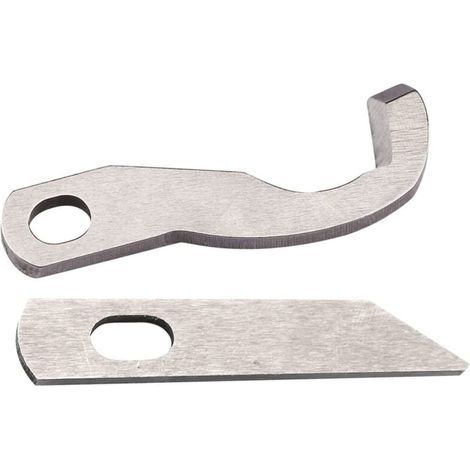 2 piezas para cuchilla de remalladora 1034D, cuchilla superior e inferior X77683001 XB0563001 (1/4)