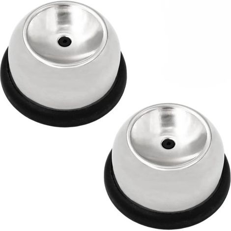 Pique-œufs - 2 pièces - Acier inoxydable 304 et plastique - Egg Thorn - Pique-œufs - Brochette à œufs - Argent/ Zwart - Eggadget pratique pour piquer les œufs (1/5)