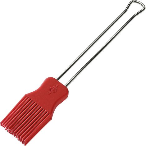 Spazzola da cucina Kuchenprofi, acciaio inox/silicone, 20 cm