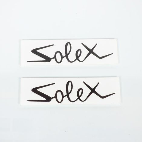 solex sticker schwarz generisch für solex vsx vélosolex / paar