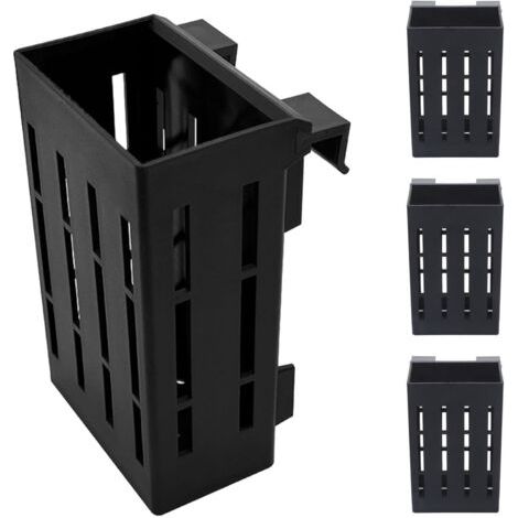 Lot de 4 supports de plantes d'aquarium : support de plantes pour aquarium, plantes d'aquarium suspendues, tasses, plantes aquatiques suspendues pour décorations d'aquarium, pour culture de (1/5)