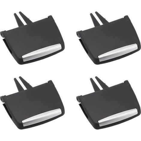 Kit de réparation pour 4 clips de ventilation de climatisation automobile, compatible avec les bagues de réglage des aérations des modèles XC90 2019-2023 31366914