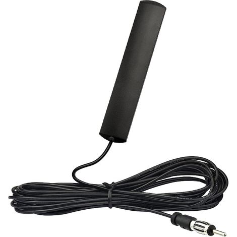 Applicable Antenne de radio stéréo AM FM universelle pour voiture, antenne patch AM FM pour camions SUV, audio HD stéréo dans l'unité centrale du tableau de bord, lecteur multimédia CD (1/5)