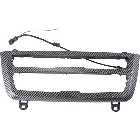 Interieur-Klimabedienteil mit LED-Ambientebeleuchtung für BMW 3er F30 F31 320i 340i (2013–2018), in Carbonfaser (1/5)