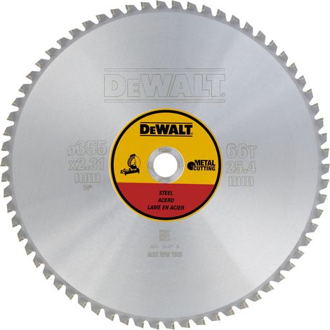 DEWALT DT1926-QZ Cut off saw blade 355mm x 25.4mm x 66T