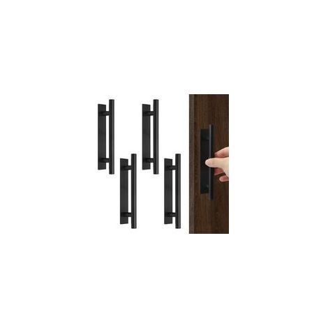 4 Pièces Poignées Autocollantes pour Meubles, Poignées pour Armoires de Cuisine, Poignée en Plastique pour Armoires, Poignéespour Portes D'armoires, Poignée pour Tiroirs, 150 MM (1/5)