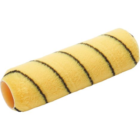 ProDec Rouleau de peinture professionnel tisse a poils moyens de 22,9 x 3,8 cm pour une finition lisse avec peintures emulsion et maconnerie sur murs et plafonds interieurs et exterieurs, 22,9 cm (1/5)