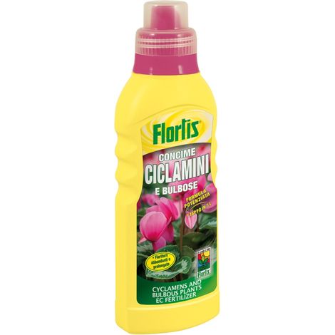 FLORTIS CONCIME PER CICLAMINI BULBOSE STELLE DI NATA E CRISANTEMI 500gr FIORI (1/2)
