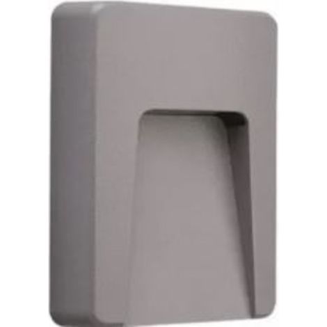 Applique murale rectangle LED 3W IP65 Dim. 150x90mm