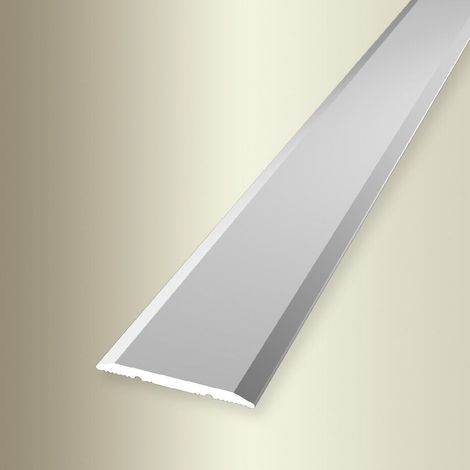 PROVISTON Übergangs- & Ausgleichsprofil Aluminium 25 x 1000 mm Silber Bodenprofil Metallprofil Übergangsschiene (1/3)