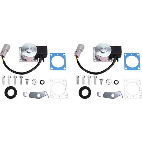 2X 03938010 01660911, Hatz 3L31C H15SXL H12SXL H12SX H12SDXH 18SXL H16TPX Électrovanne d'arrêt diesel 12 V (1/5)