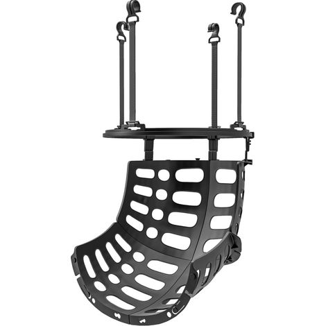 Accessoire de rebond de basketball 360° ajustable avec fixation pour panier, noir, intérieur/extérieur (1/5)