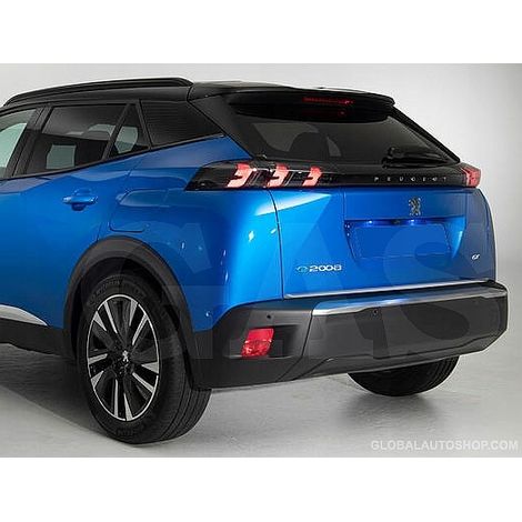 Peugeot 2008 II 2 19+ Finitura cromata per il portellone posteriore Tuning