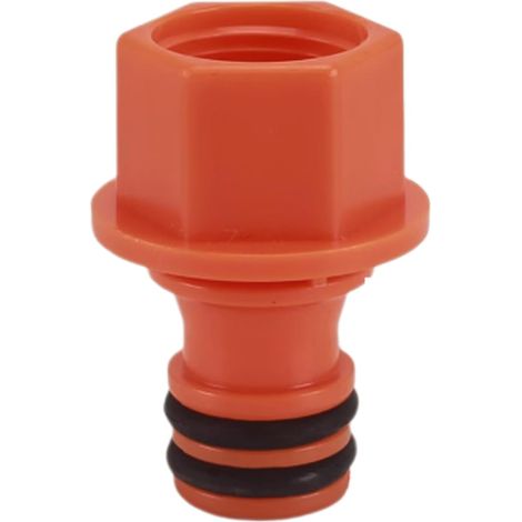 Raccord de tuyau, embout femelle M18 (double joint torique), kit d'adaptateur universel rapide en ABS pour tuyaux d'eau de lavage auto, robinets et accessoires de machines à laver