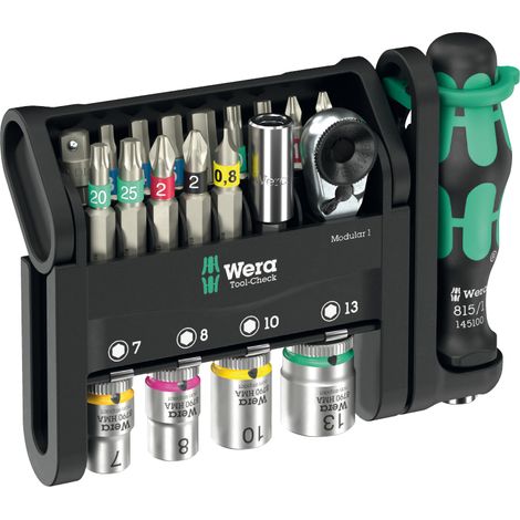 Wera Tool-Check Modular 1 05049000001 Werkzeugset   21teilig