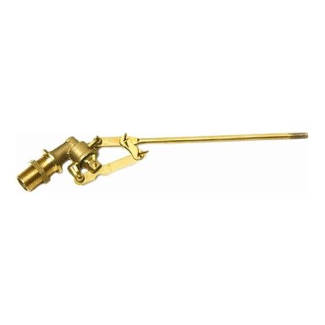 RUBINETTO GALLEGGIANTE IN OTTONE 5 COPPIGLIE serbatoi cisterne 1/2