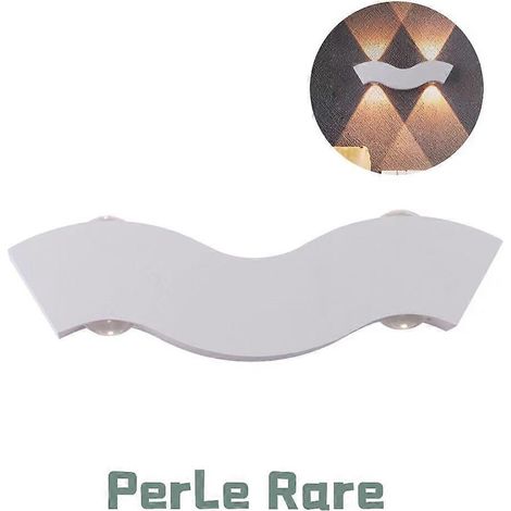 Applique murale LED étanche, lampe de jardin, applique murale pour balcon, lampe d'escalier de jardin extérieur (1/5)