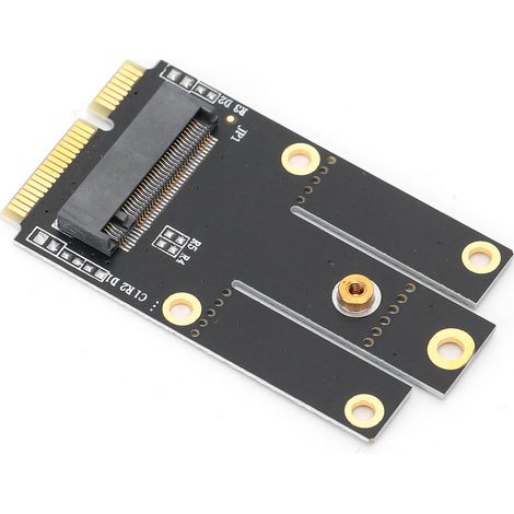 Carte d'adaptateur M.2 vers Mini PCI-E pour cartes Wi-Fi Intel 7260/8265/AX200/AX210, compatible Windows (1/5)