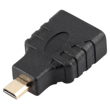 Adaptateur Micro HDMI mâle vers femelle, convertisseur de connecteur Type D vers A, pour Xbox 360 PS3, 1-2-5 (1/4)