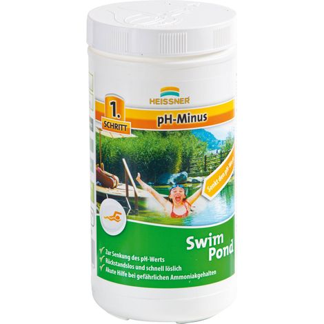 pH Minus Granulat 1,5 kg - Schwimmteichpflege von Heissner (1/2)