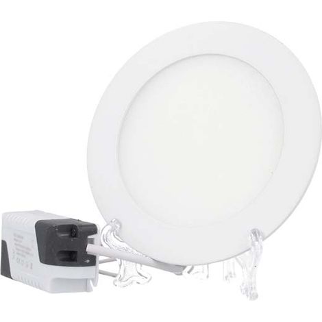 Faretto Pannello Led Da Incasso Rotondo 6W Bianco Freddo Diametro 120mm SKU-78601 (1/3)