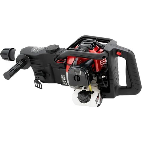 Marteau-piqueur, 32,6CC à essence, moteur de 1000W, fréquence d'impact de 2300-4000 bpm, énergie d'impact de 30J, construction en métal durable (1/5)