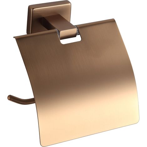 Mexen Arno soporte para papel higiénico, cobre cepillado - 7020733-65 (1/2)