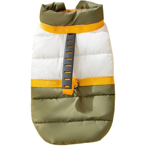 Scalda-capelli invernali per cani, maglione per cuccioli, cappotto invernale, gilet caldo per cani, cappotto spesso per cani, abbigliamento invernale per animali domestici, maglione spesso per cani, c (1/5)