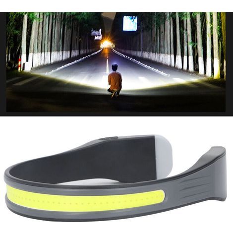 Wiederaufladbare COB-LED-Stirnlampe, IPX4 wasserdicht, für Arbeit und Joggen. (1/4)